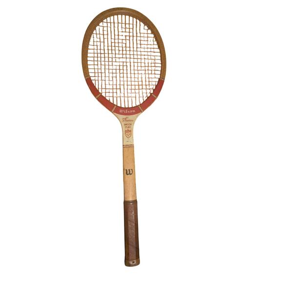 Wilson Jack Kramer Flight Vintage Wooden Tennis Racket – Made in USA –Maple Wood - Picture 2 of 4